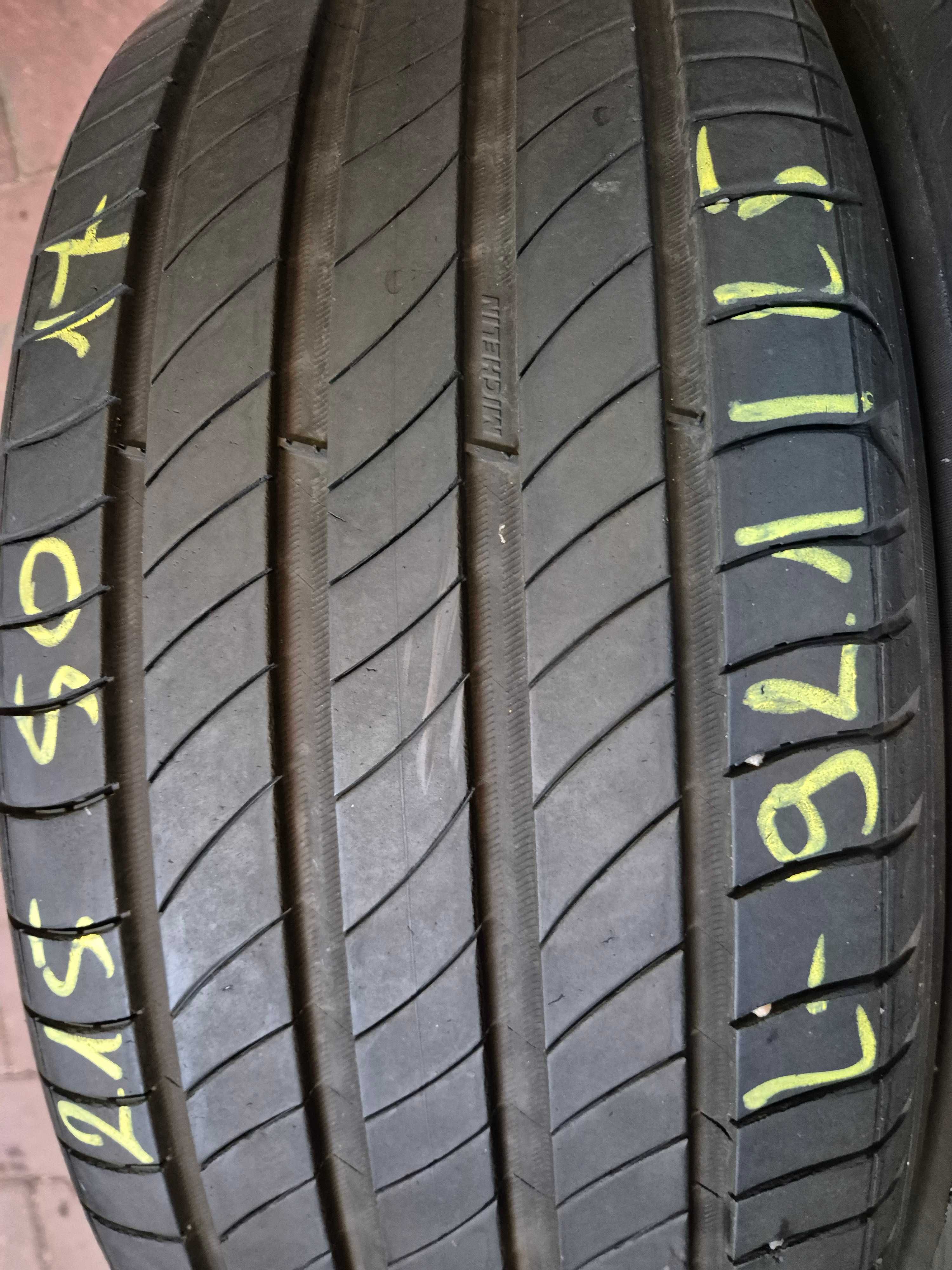 215/50r17 91W (L921/25)08 2szt 5mm 20r Primacy 4 MICHELIN