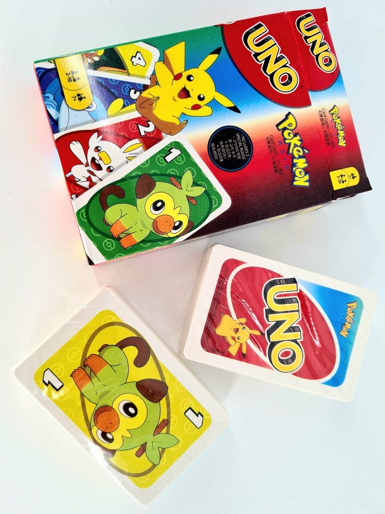 Karty do gry Uno Pokemon nowe zabawki dla dzieci