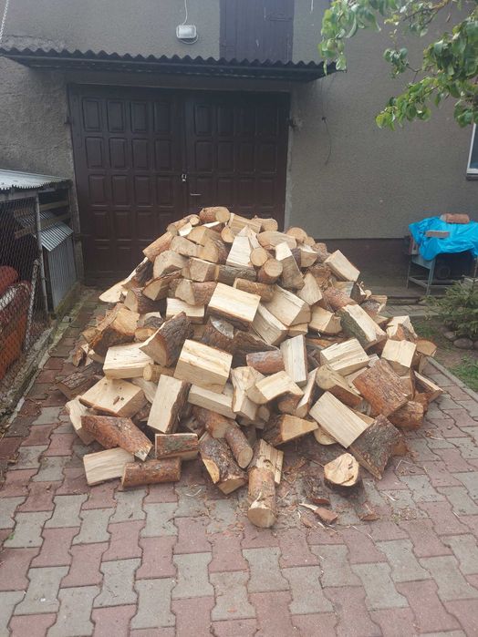 Drzewo iglaste rąbane