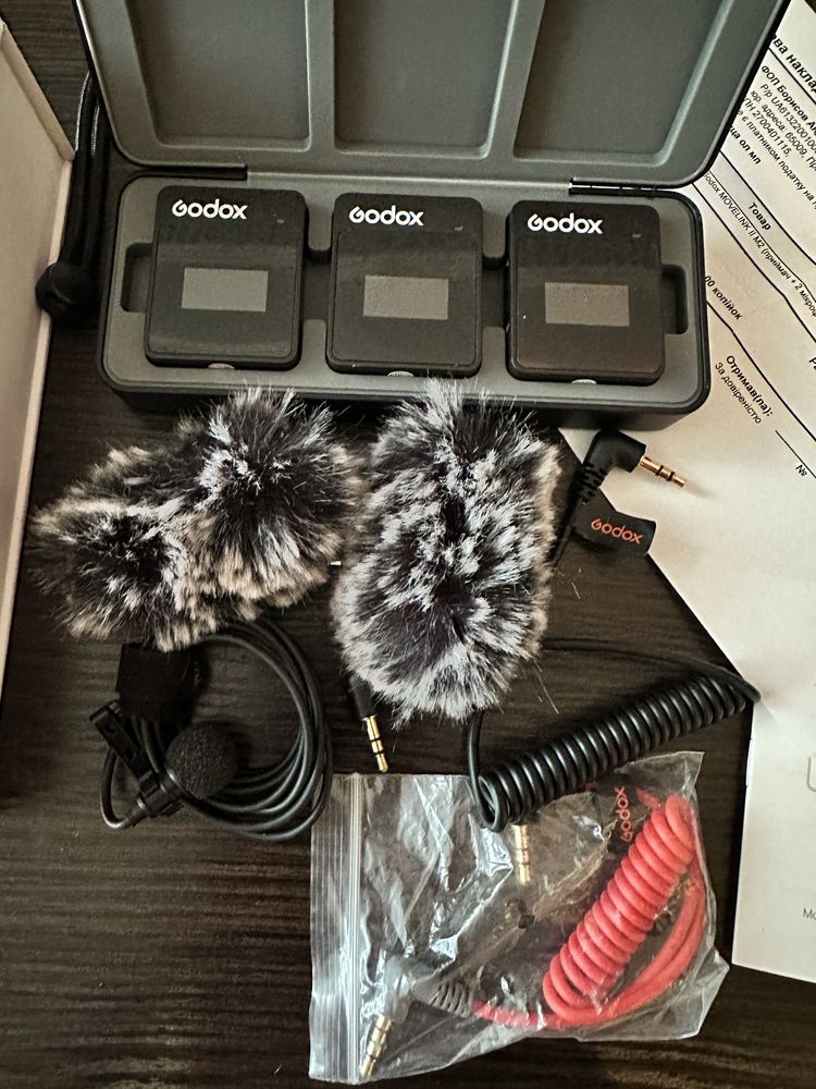Петличная микрофонная радиосистема Godox MoveLink II M2