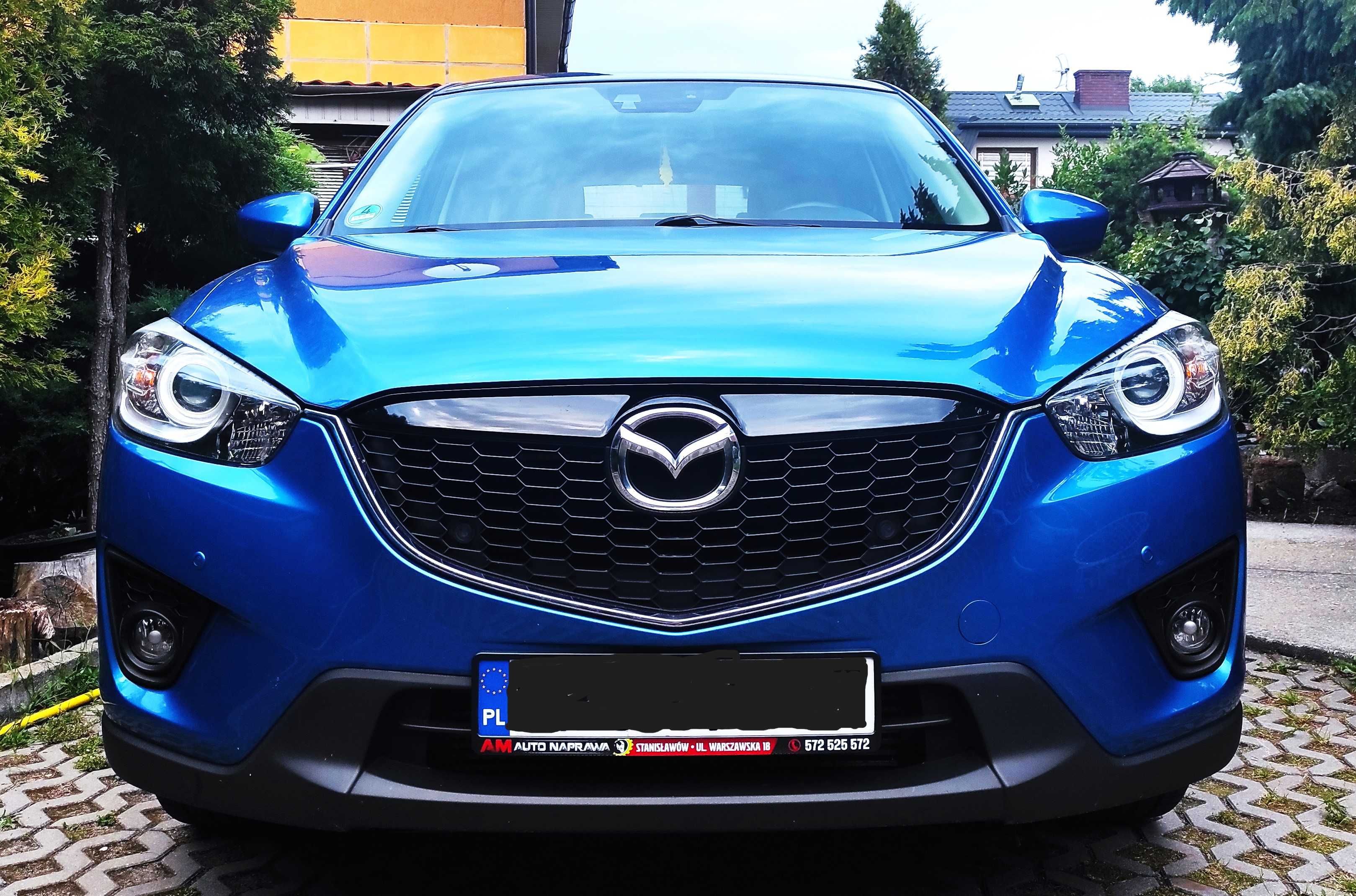 Mazda CX-5 2.2 D SkyActiv Full Opcja 4x4 156km + Hak Bez wkładu Ładna!