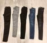 Zestaw 5 par spodni za 200zł ZARA skinny rurki XS/S