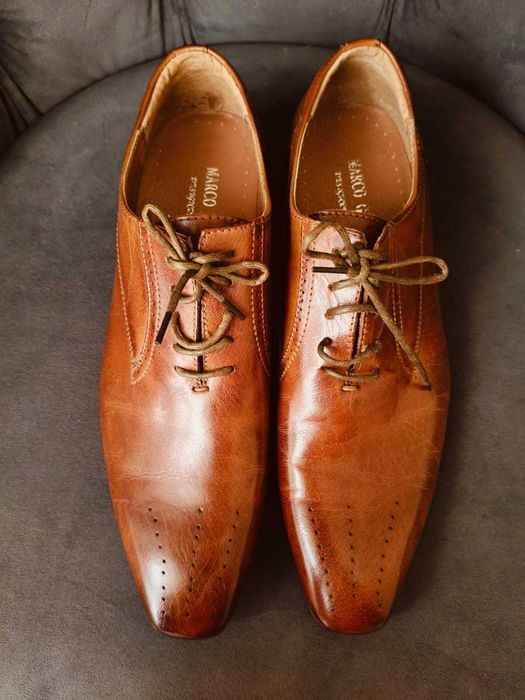 Шкіряні чоловічі туфлі Оксворди