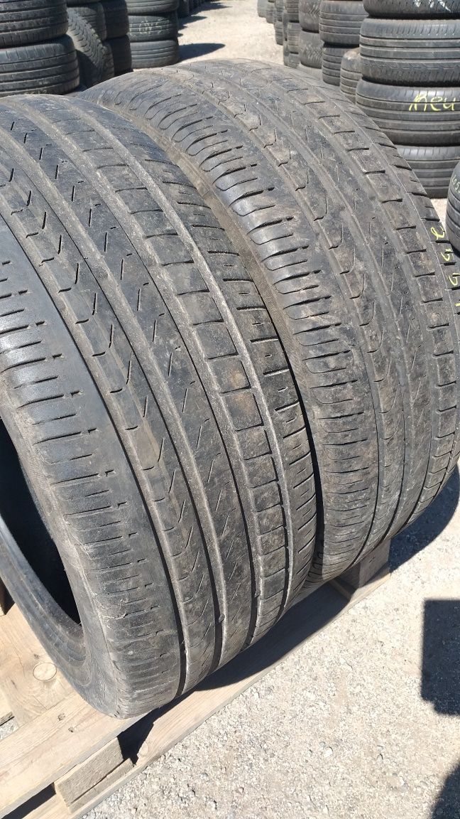 2шт 255 45 20 Pirelli пара шины б.у резина склад шиномонтаж