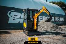 Mini Koparka Berger Kraus BK1500KSR  z kabiną osprzętem YANMAR