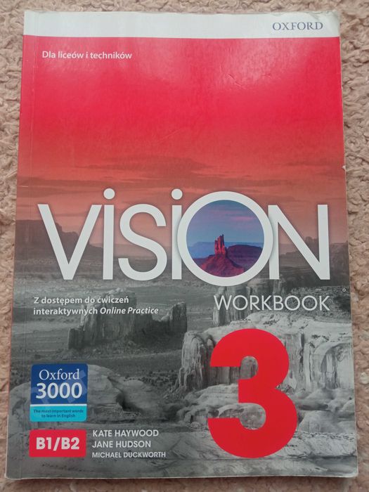 Zeszyt ćwiczeń do języka angielskiego Vision student's workbook 3