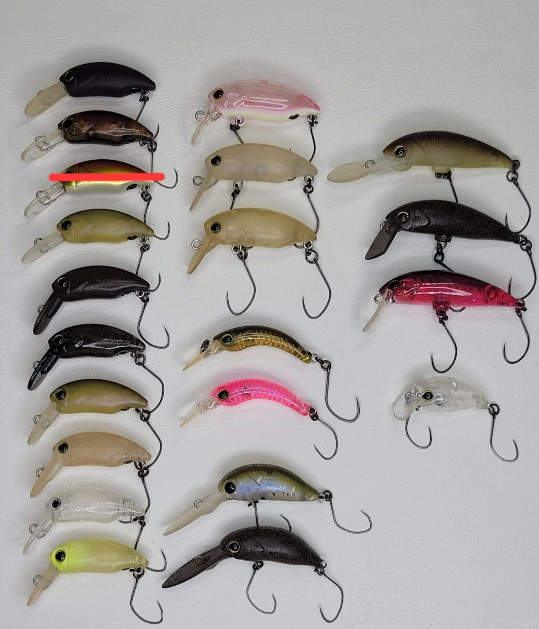 Воблеры Jackall :TN ,RS, chuby,mikro tappy, hamakyru , mits