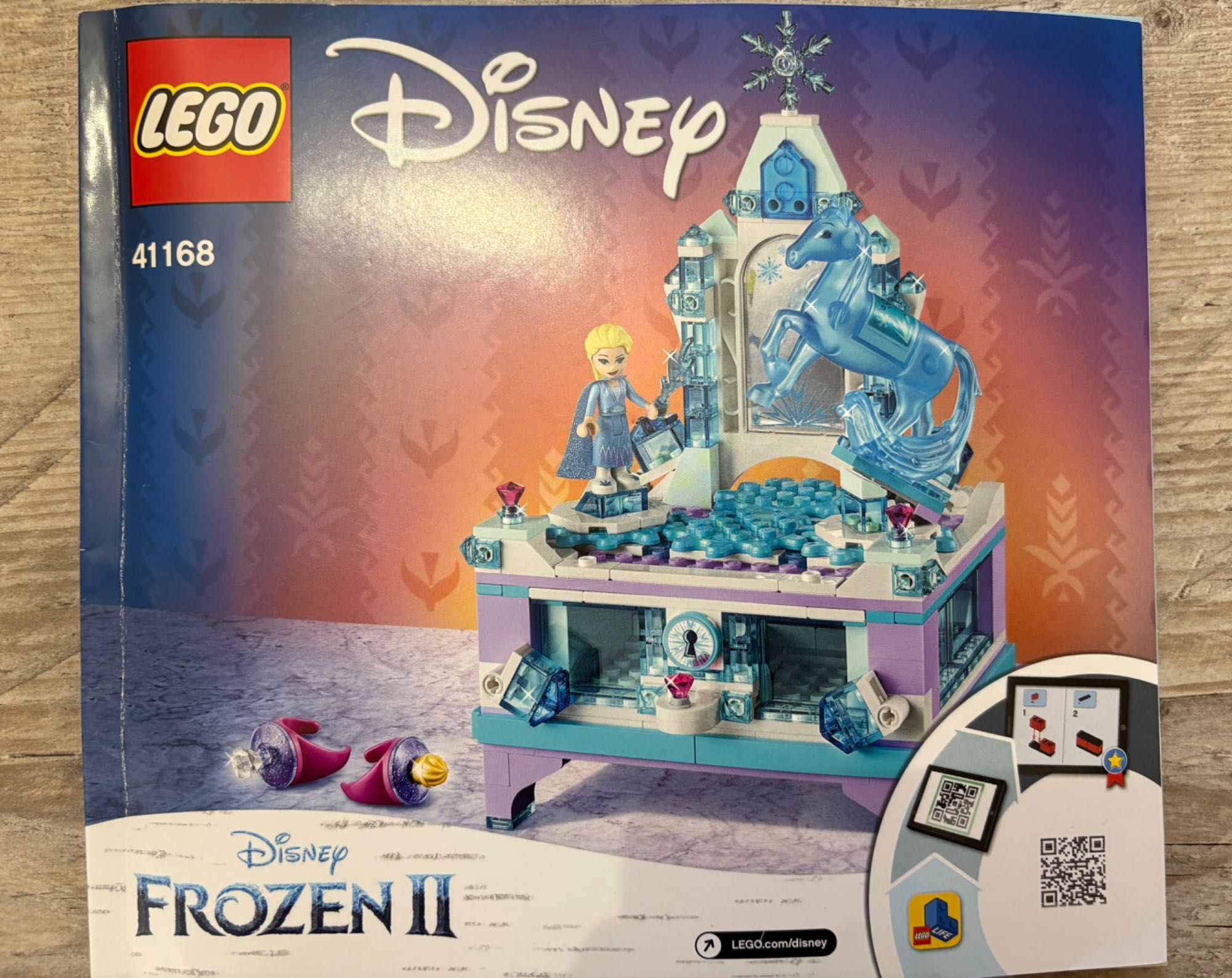 Klocki Lego Disney Frozen II 41168 Szkatułka na biżuterię Elsy