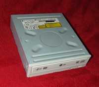 Retro Nagrywarka IDE ATA komputerowa LG DVD RW GSA-4167B 2005 kremowa