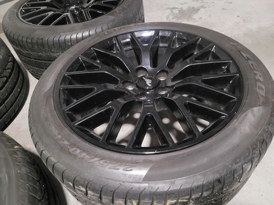 Felgi + w cenie opony letnie Pirelli Mustang czarne 19 cali 5 x 114,3