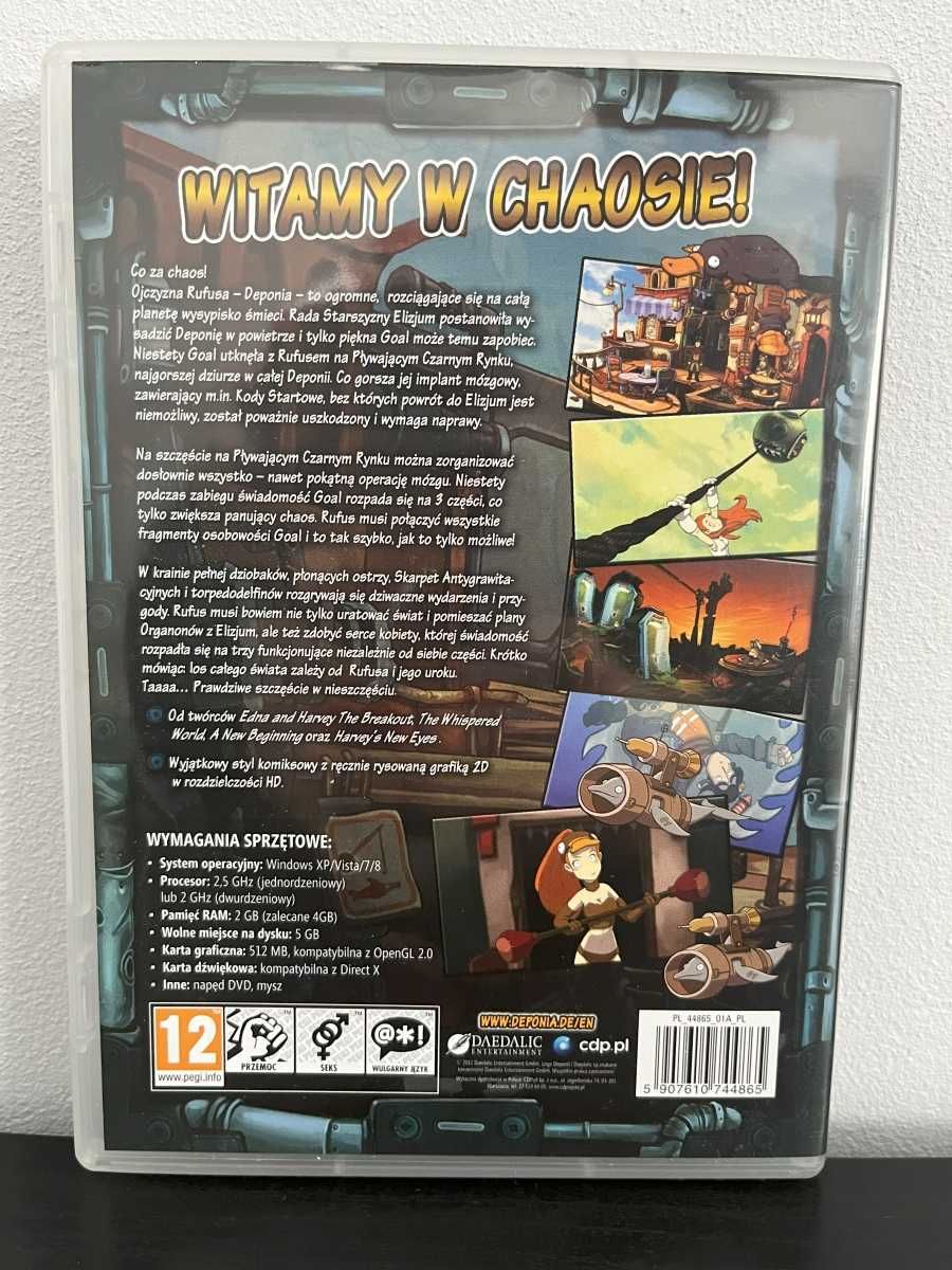 Gra PC Deponia 2 - wydanie premierowe