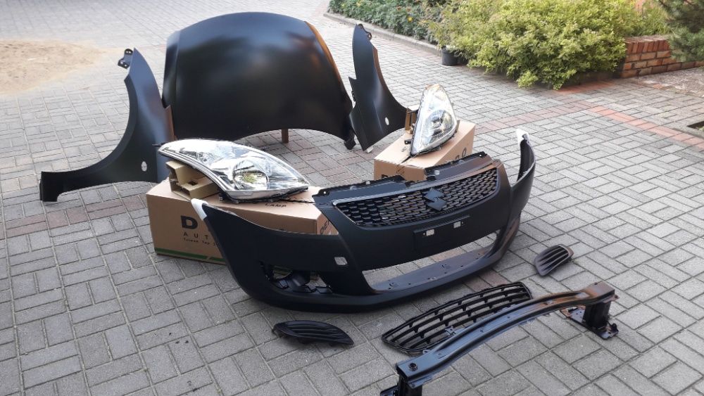 SUZUKI SWIFT MK7 2010 - zderzak przedni idealny