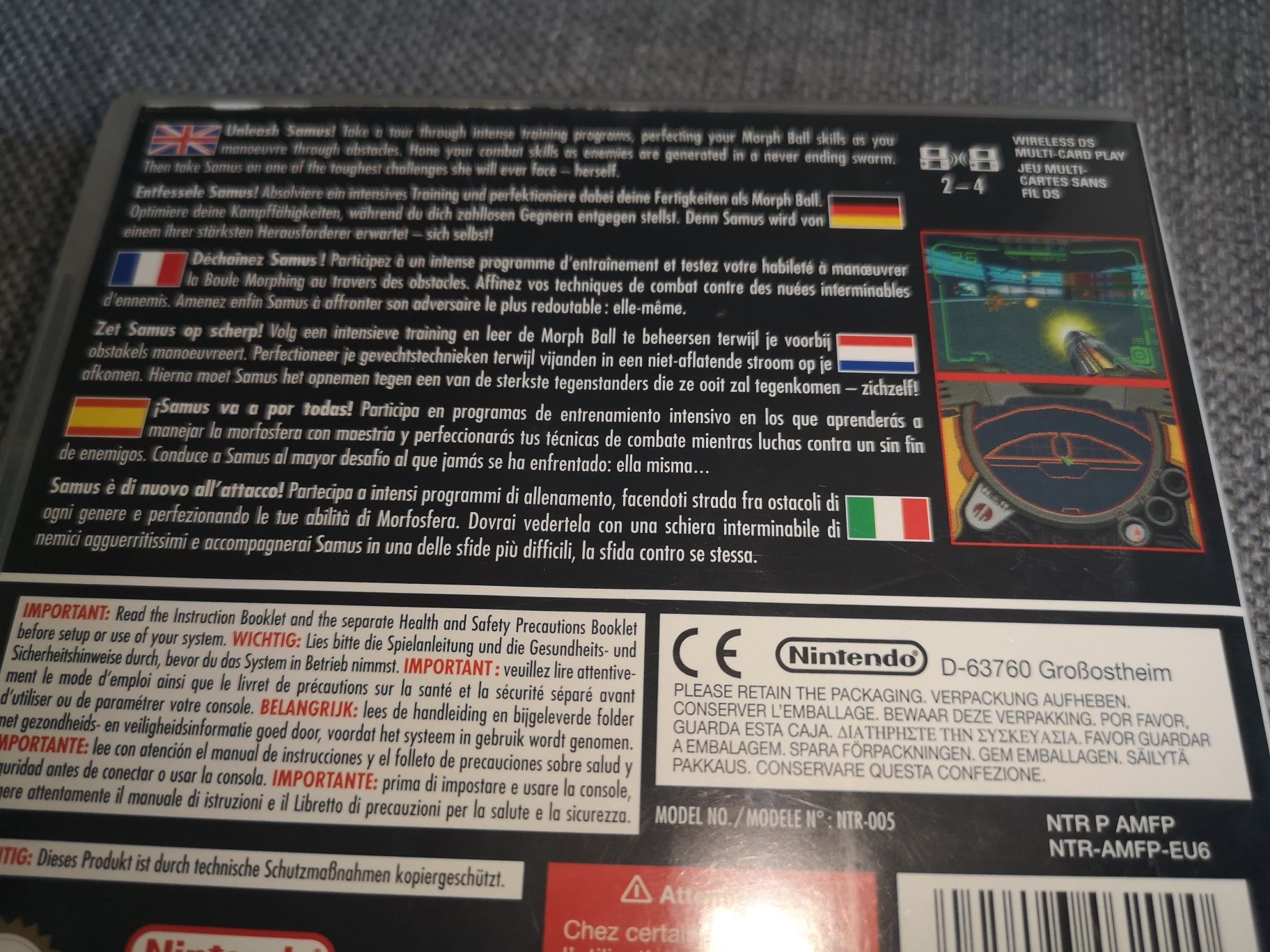 Metroid Prime Hunters Demo DS NINTENDO gra ANG (komplet) stan BDB