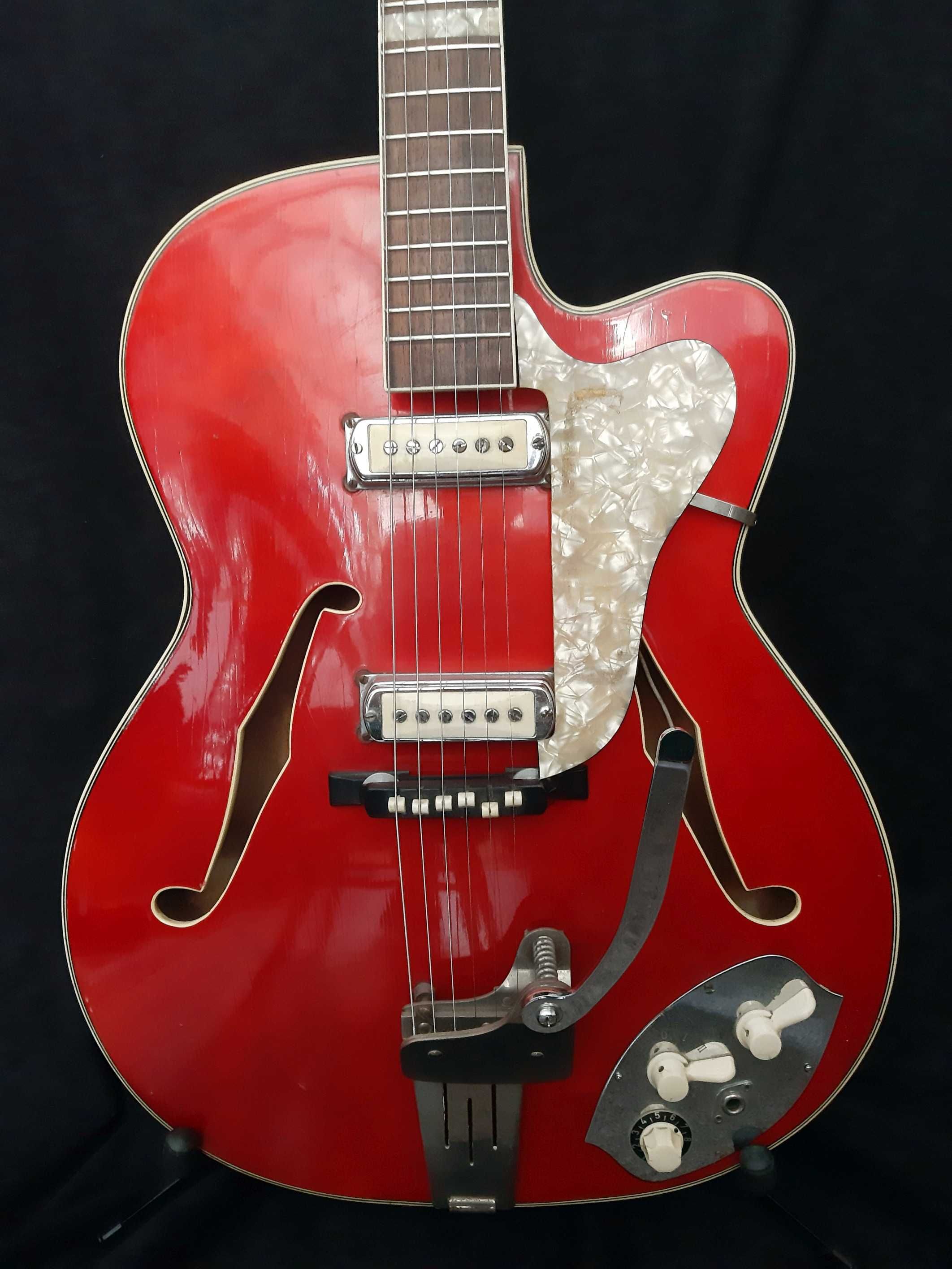 Gitara elektryczna Klira Lady 1960 Red