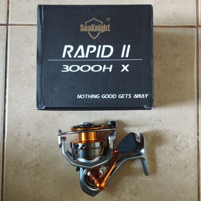 Катушки KastKing Sharky III, Seaknigt WR III, Rapid II, Daiwa Fuego CS