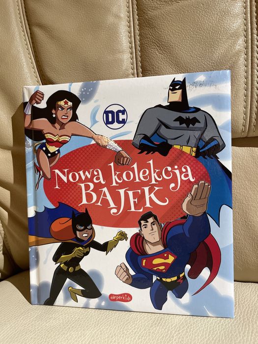 kolekcja Bajek DC duże litery Superman Batman 128 stron