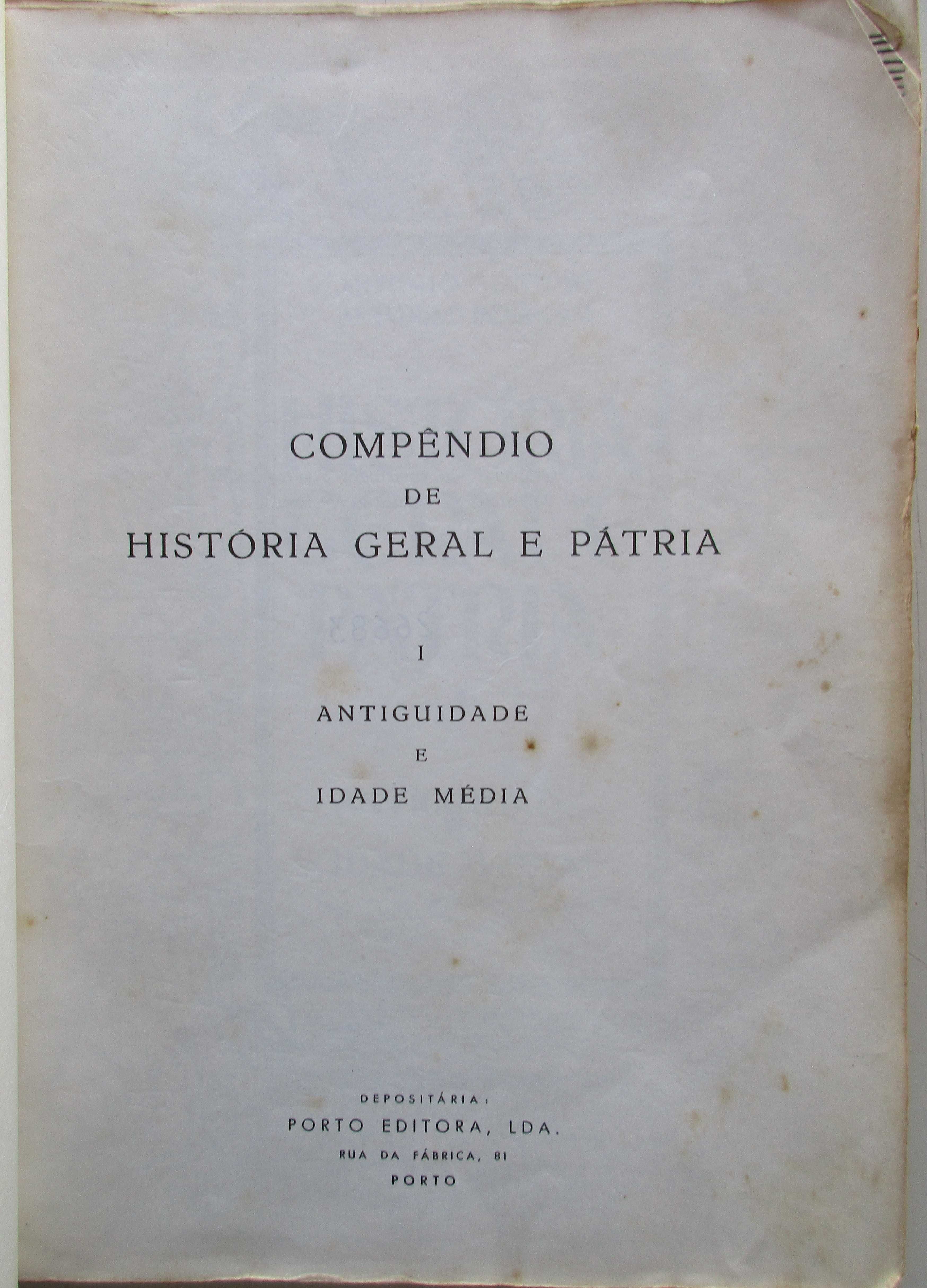 A. Mattoso + A. Henriques - - - História Geral e Pátria - - 2 X Livros