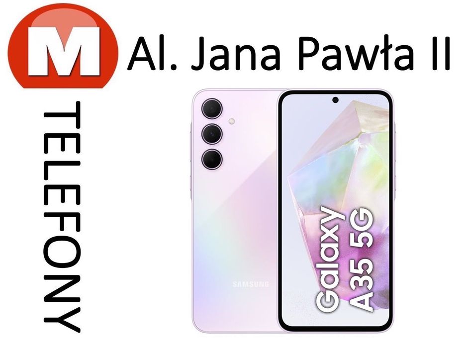 Samsung Galaxy A35 Różowy Polska Dystrybucja