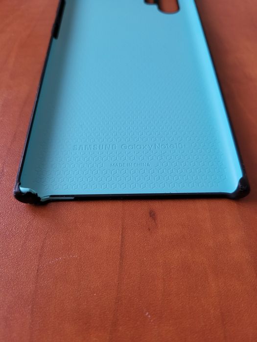 Oryginalne, czarne etui silikonowe do Samsung galaxy note 10+