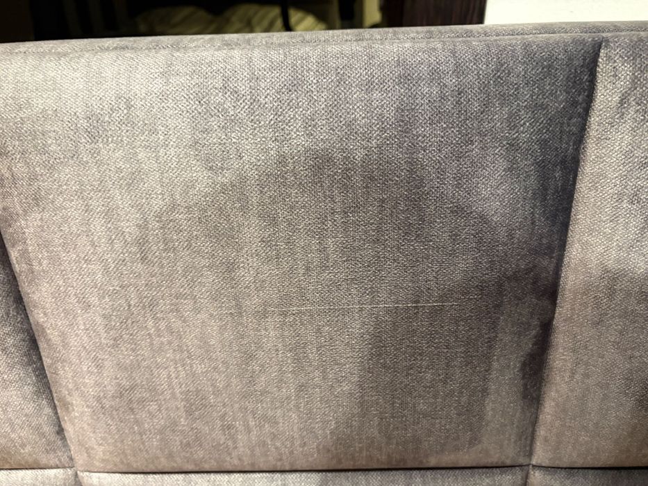 Wezgłowie szare do łóżka