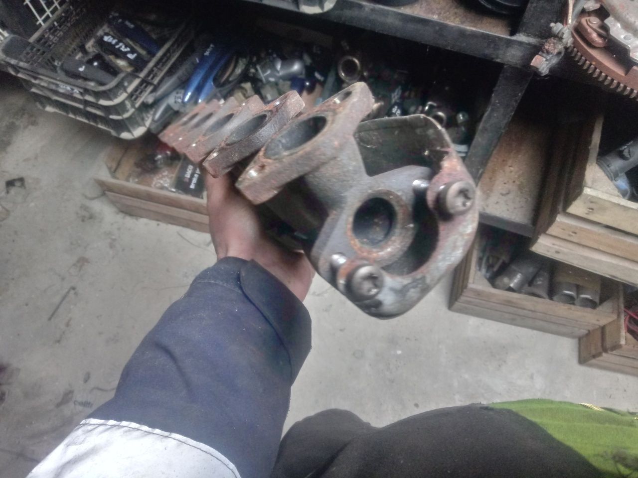 Kolektor wydechowy bmw e60/61 M57N2 3.0d 231KM 6d3