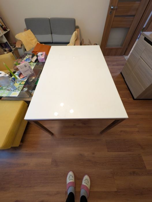 Stół biały 135x85cm