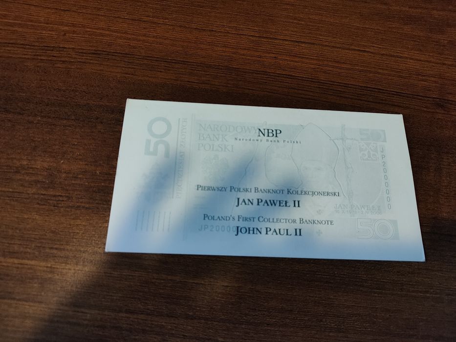 Banknot 50 zł Jan Paweł II 2006