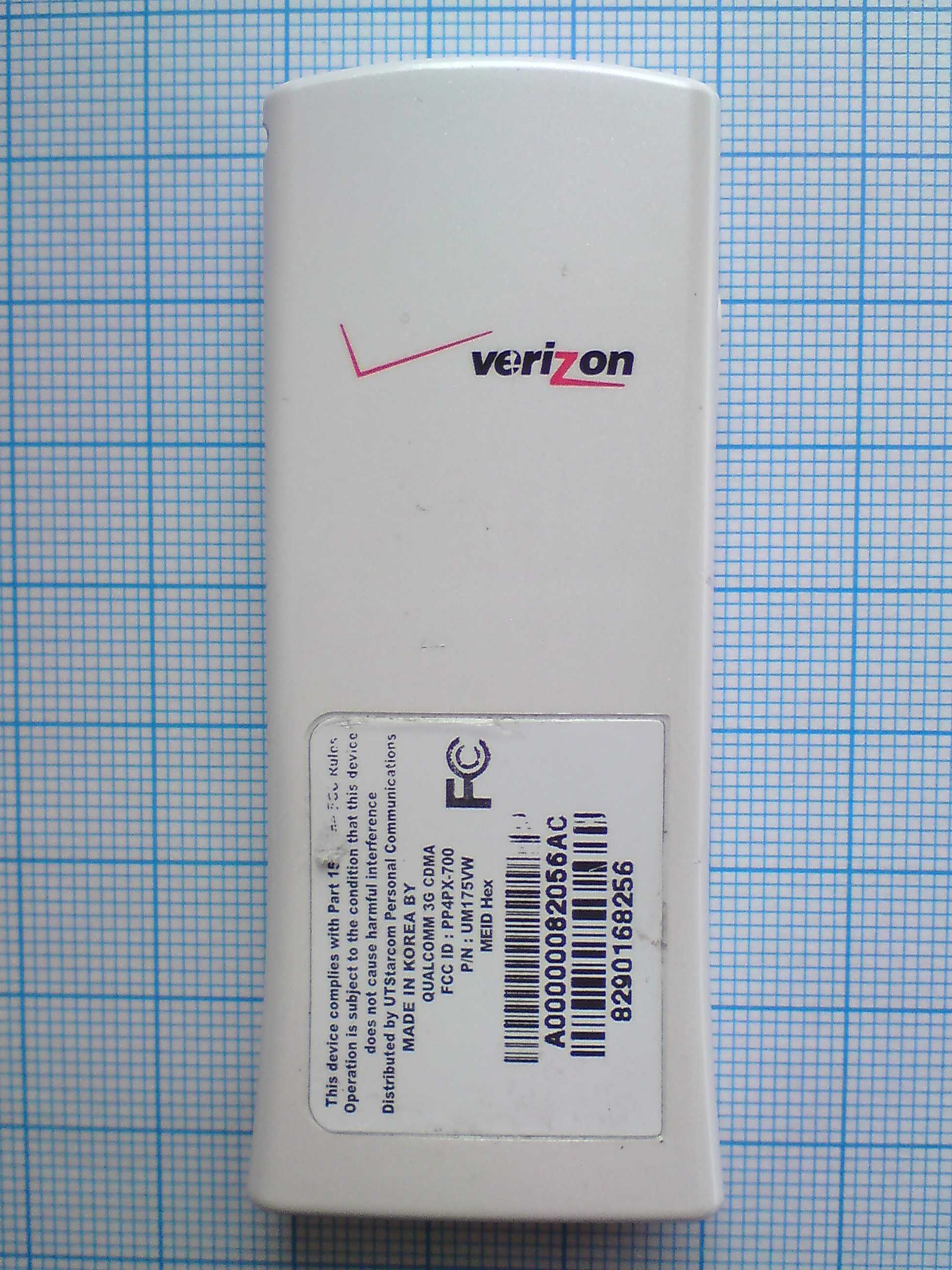 3G модем Verizon Pantech UM175 (3 джи модем, Интертелеком)
