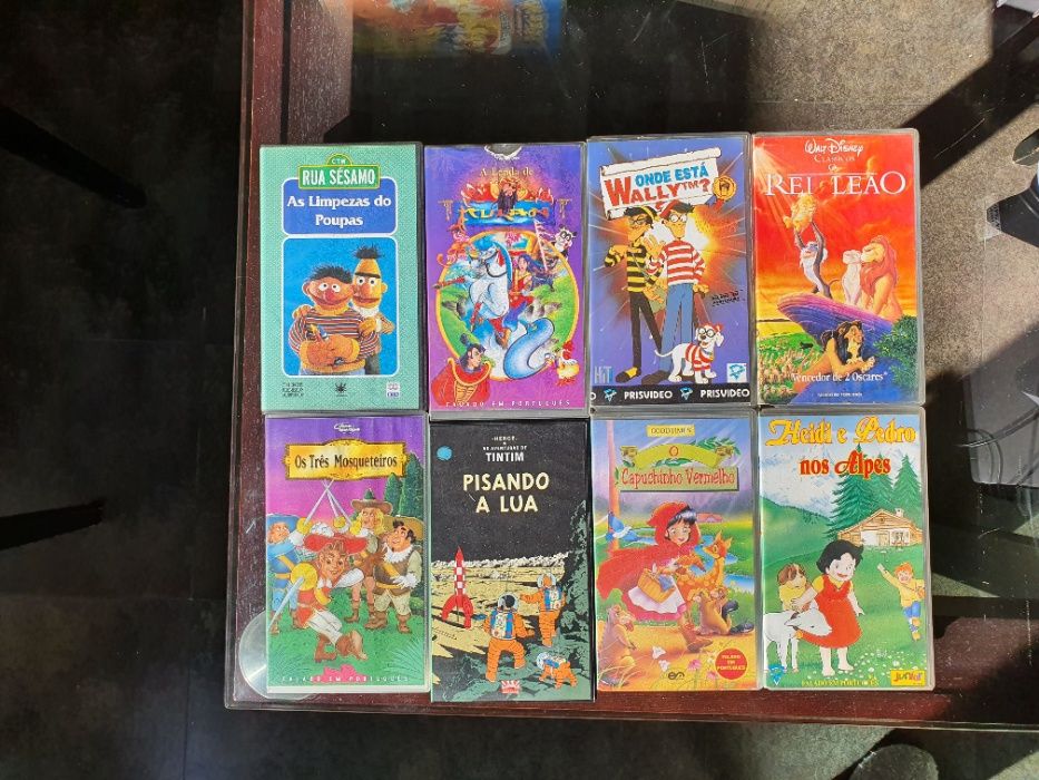 VHS - Filmes infantis