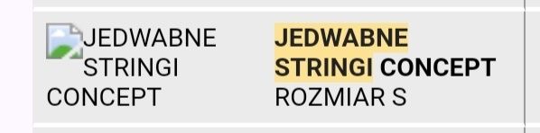 Stringi 3pary Reserved mix r. XS/S, 1x jedwab
