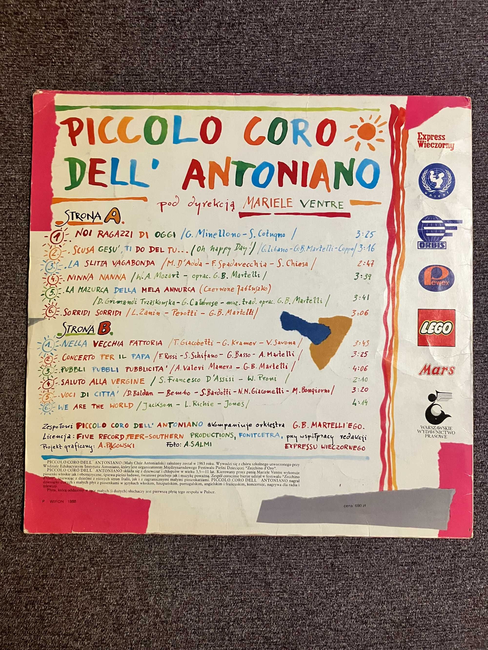Płyt winylowa Piccolo Coro Dell Antoniano