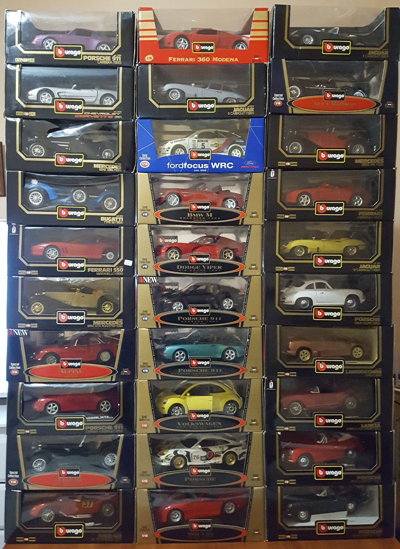 Моделі авто Burago 1:18