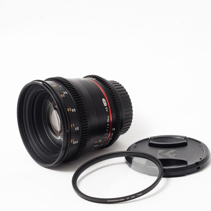 Об'єктив Rokinon 50mm t/1.5 AS UMC для Canon