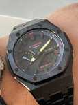 Zegarek Casio G-Shock GA-2100RGB bransoleta czarny polysk