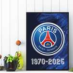 plakat paris saint-germain, obraz psg, plakat piłka nożna