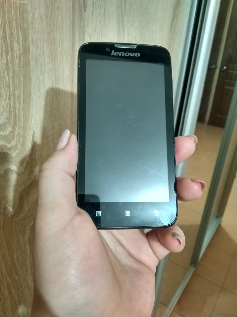 Телефон  Lenovo чёрный