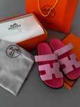 Klapki Hermes Chyrpe pink
