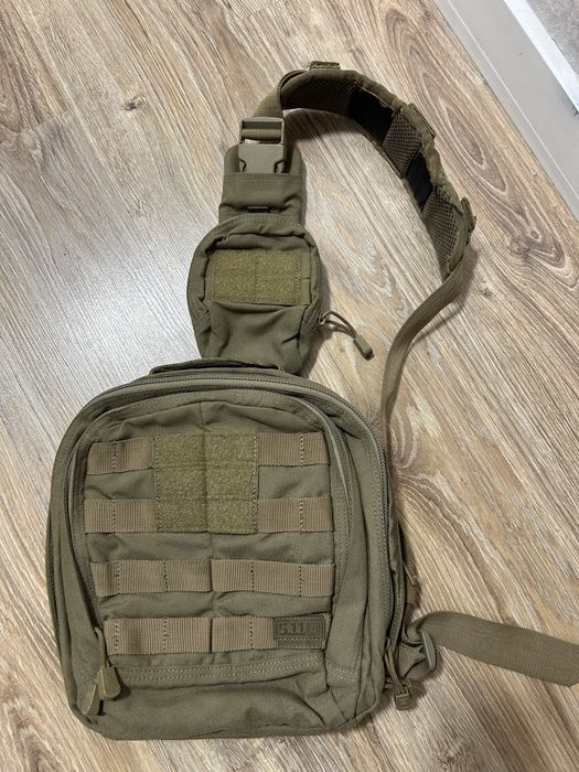 Сумка-рюкзак тактична "5.11 TACTICAL RUSH MOAB 6" RANGER GREEN