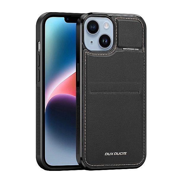 Etui portfel Dux Ducis Rafi Mag z podstawką 3w1 do iPhone 15 Plus z Ma
