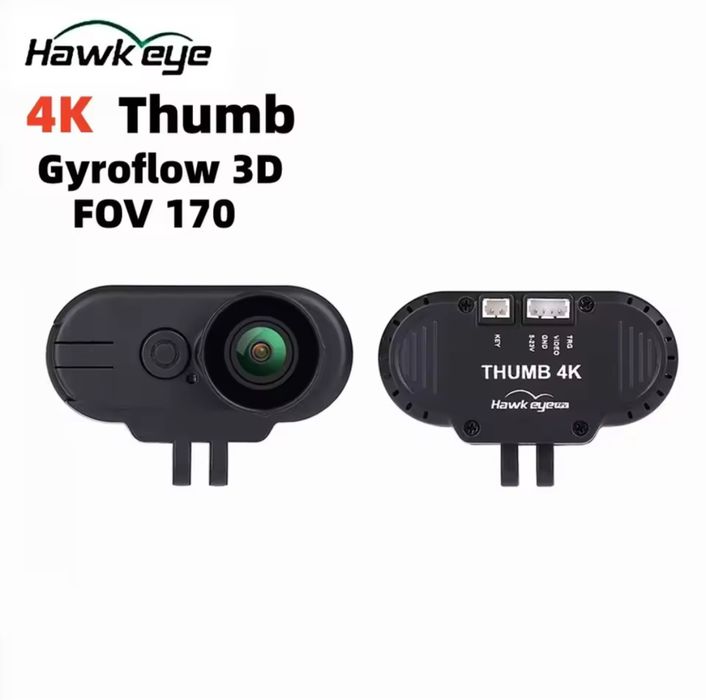 Камера Hawkeye Thumb 4K, запис + fpv-режим