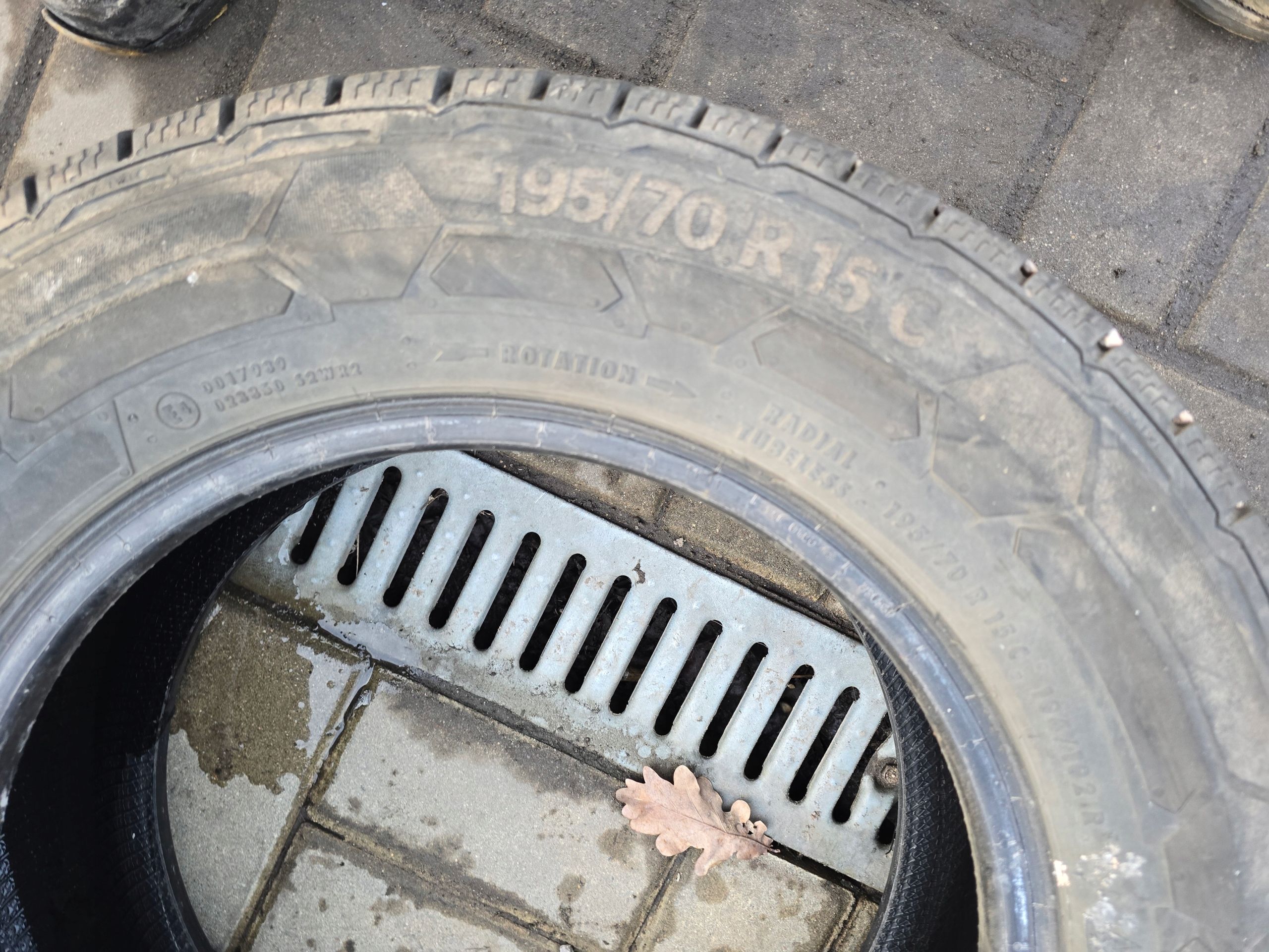 Continental Vancontact Winter 195/70R15C 104/102R 6mm 1X