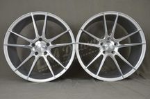 Felgi VEEMANN V-FS24 19" 8,5J ET35 + 9,5J ET43 5x120 Silver Machined