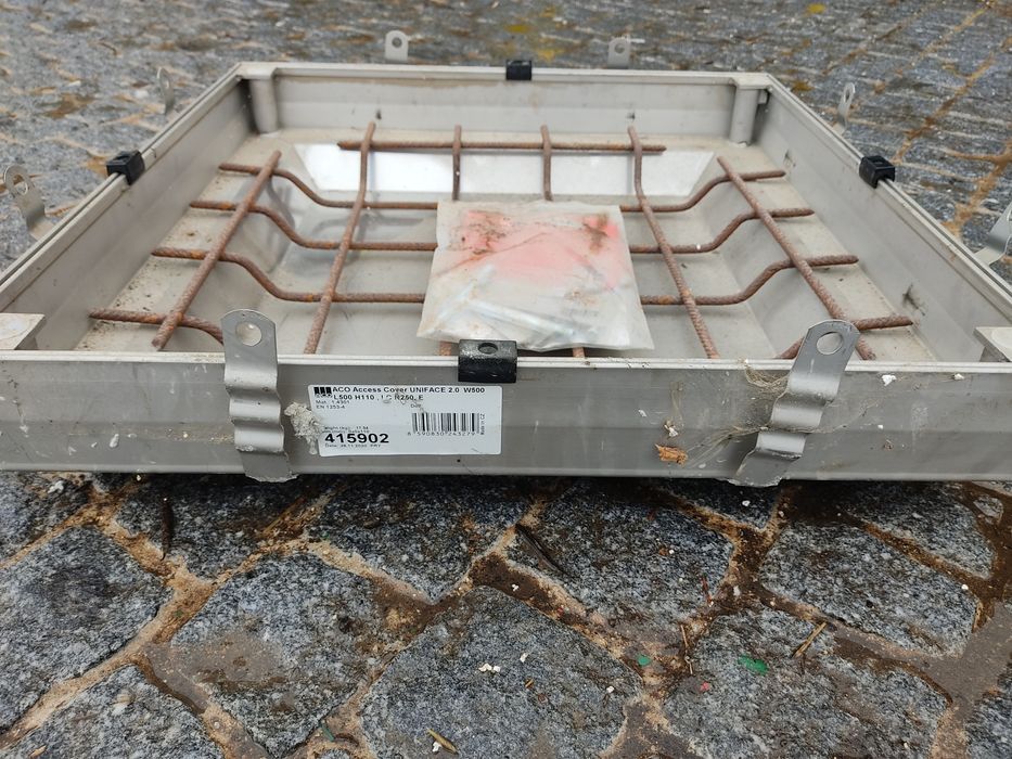 Caixas sifonadas ACO em inox 40x40 e 50x50