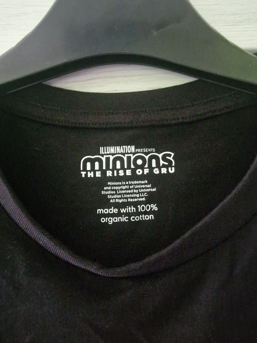 Koszulka t-shirt młodzieżowy cekiny Minionki 170 cm 14-15 lat nowa