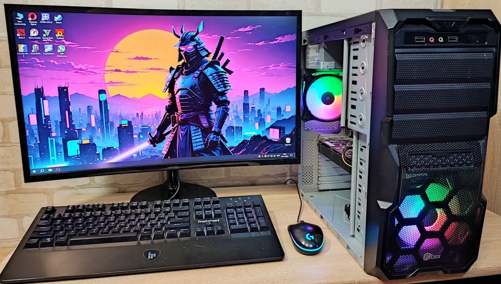 Игровой ПК GTX 1060 CS 2 GTA5 WOT fortnite RUST dota2