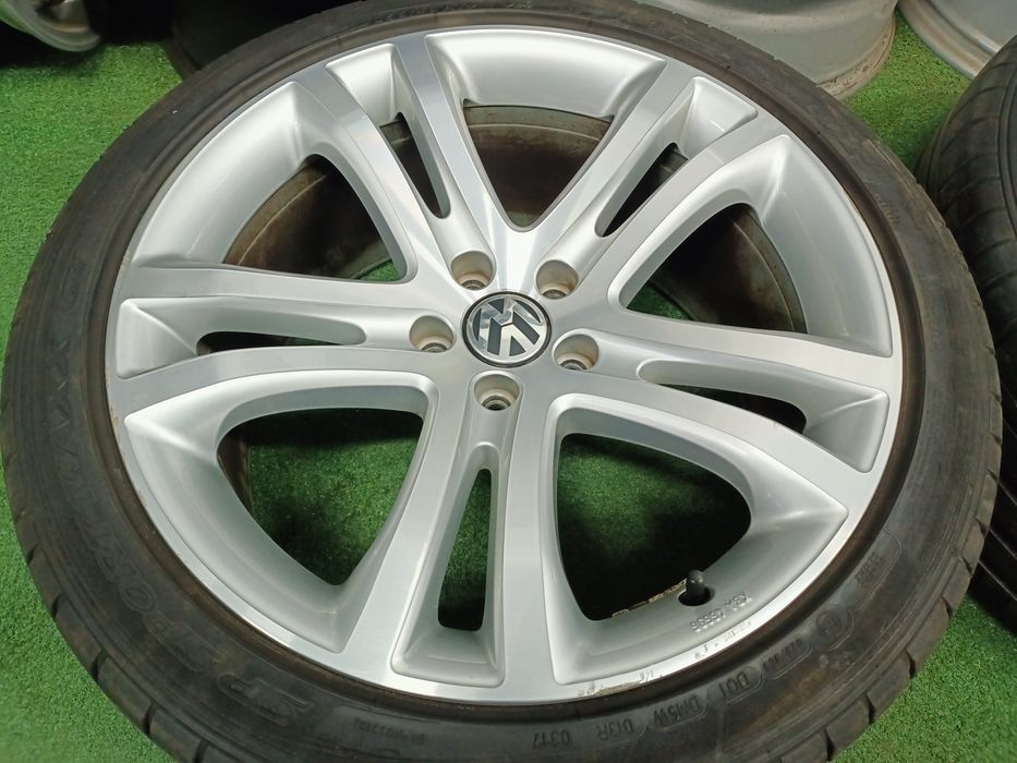 Koła 19" felgi 5x112 et33 opony 255/40/19 VW Tiguan R-line Wysyłka