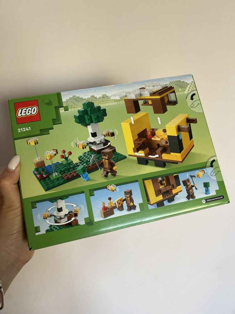 LEGO Minecraft Pszczeli ul 21241