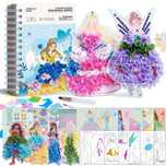 Mirola kids Книга для творчості та дизайну з тканини Чарівні Принцеси