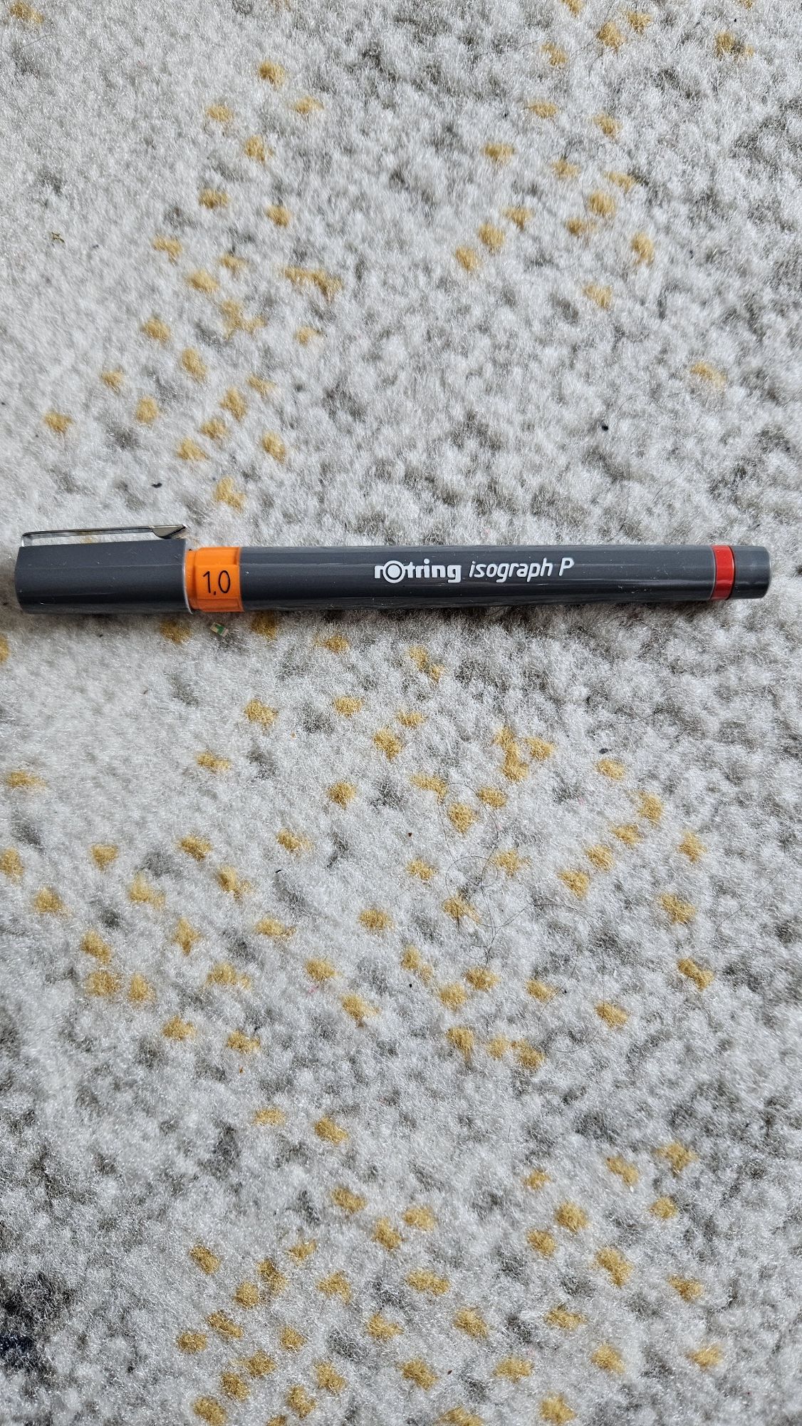 Pisak kreślarski Rotring 1.0 isograph P kreślarstwo szkic architekt