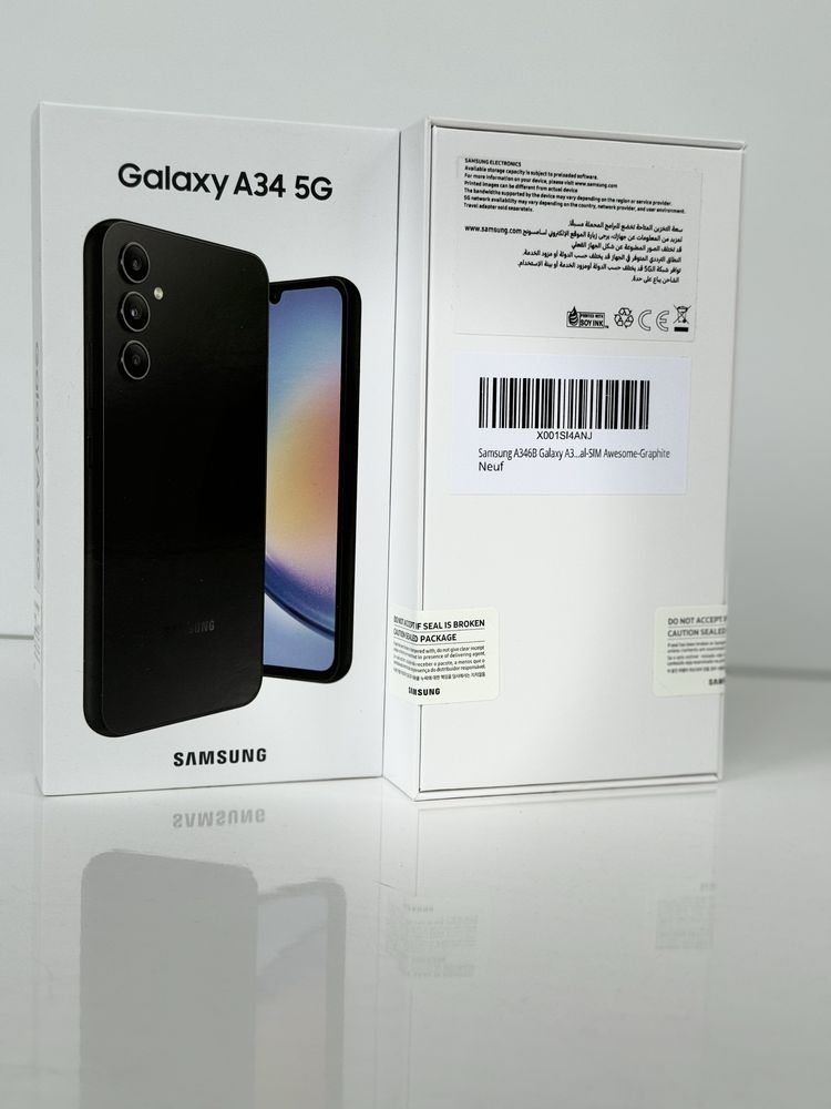 Смартфон Телефон Samsung Galaxy SM-A346B/DSN A34 5G 6/128 Гб Самсунг